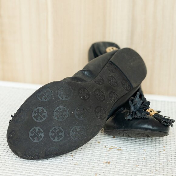 Tory Burch | Reese Mestiso Tassel Flats - Picture 2 of 2